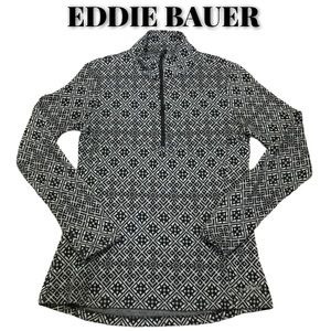 NWOT EDDIE BAUER Geo Print Pullover, Size …